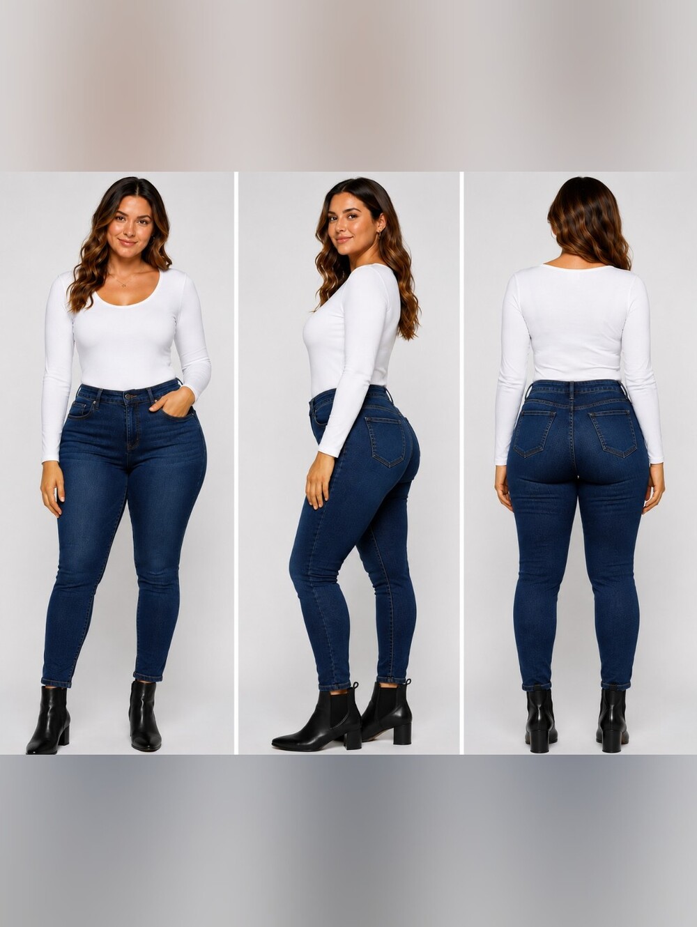 Just Black Skinny Jeans